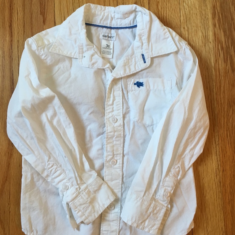 White button down shirt